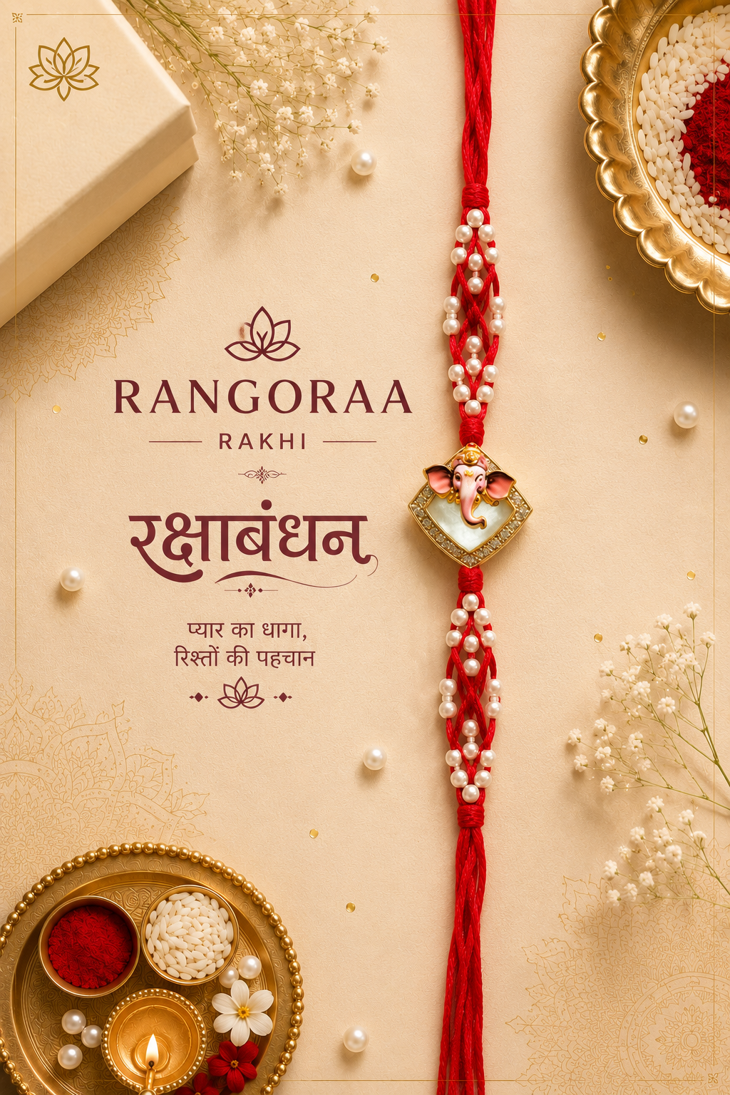 Ganesha Premium Rakhi