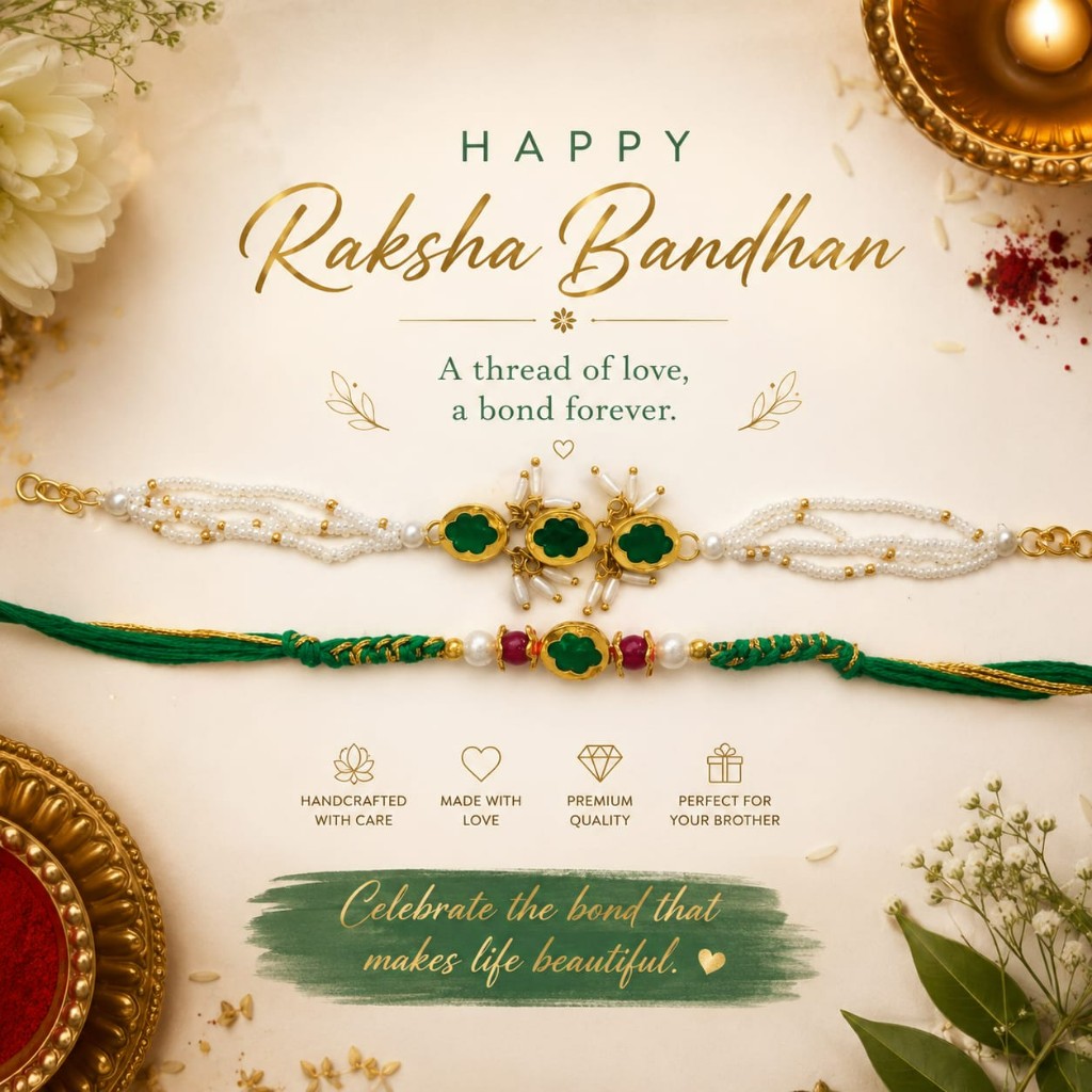 Infinity Evil Eye Couple Rakhi